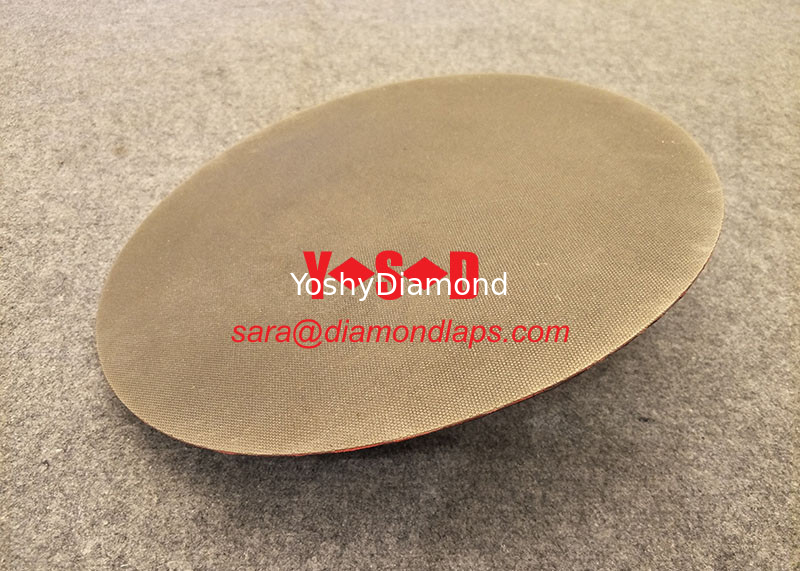 Flexible diamond dry polishing pads resin bond magnetic backing proveedor