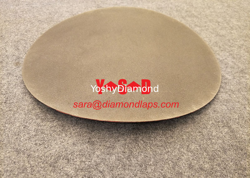 magnetic backing flexible diamond abrasive disc 18&quot; diameter with 560 grit proveedor